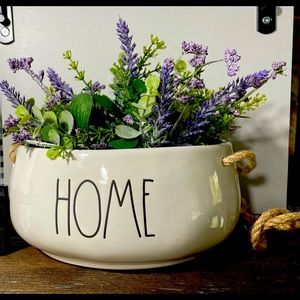 Rae Dunn hanging planter - HOME